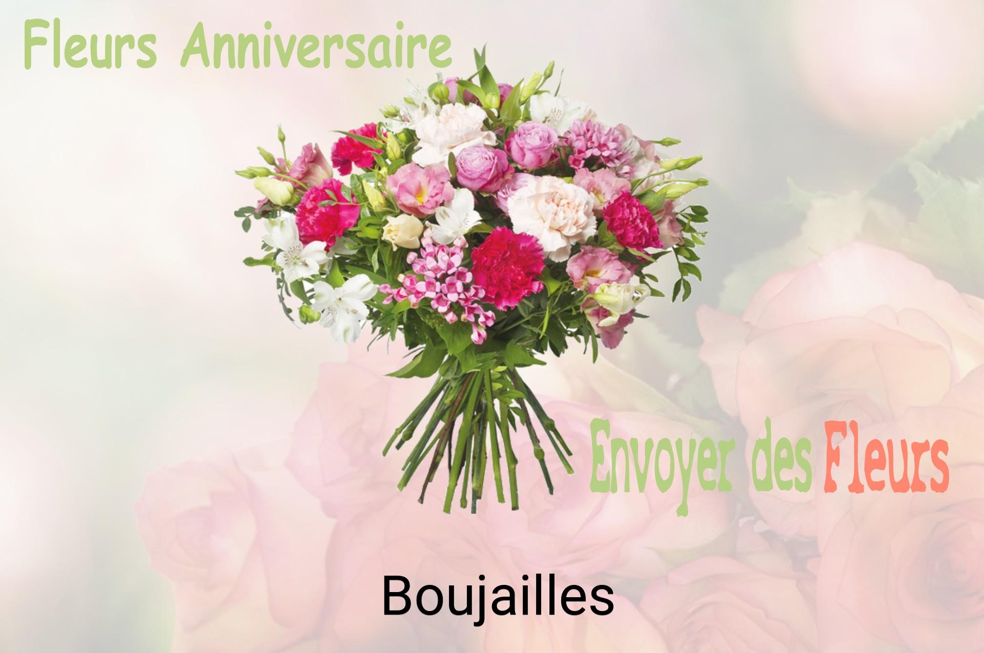 Bouquet de fleurs d’anniversaire livré à Boujailles